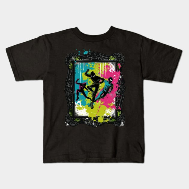 Deltarune Game Mechanics Kids T-Shirt by Beard Art eye